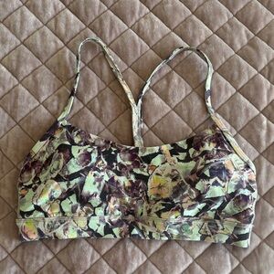 Floral Print Women's Sports Bra